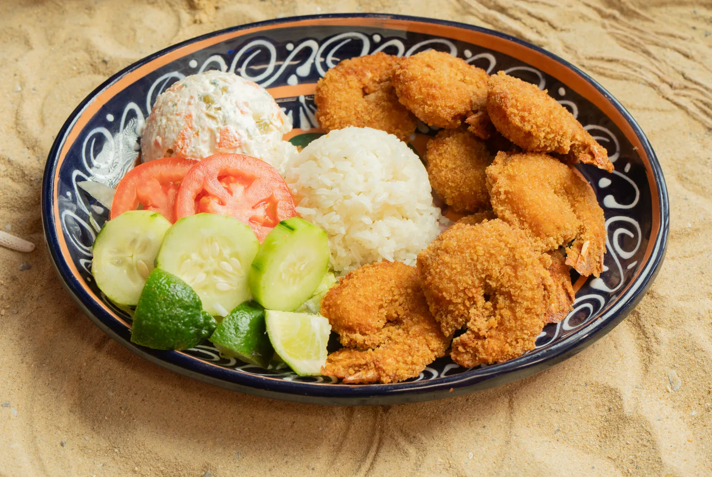 Camarones Empanizados