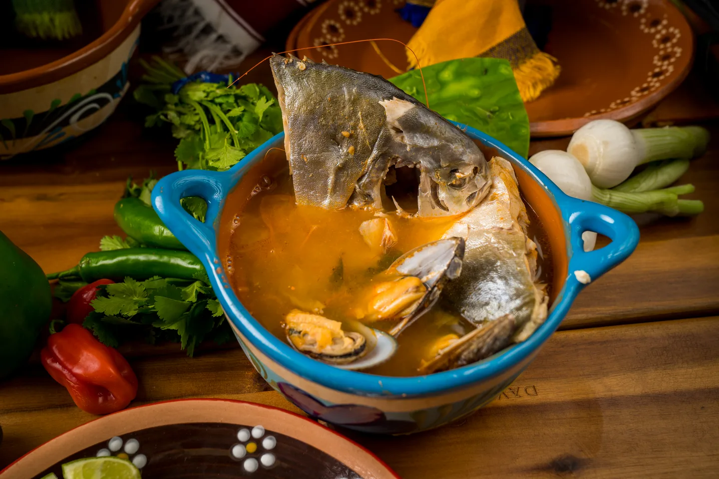 Caldo de Mariscos